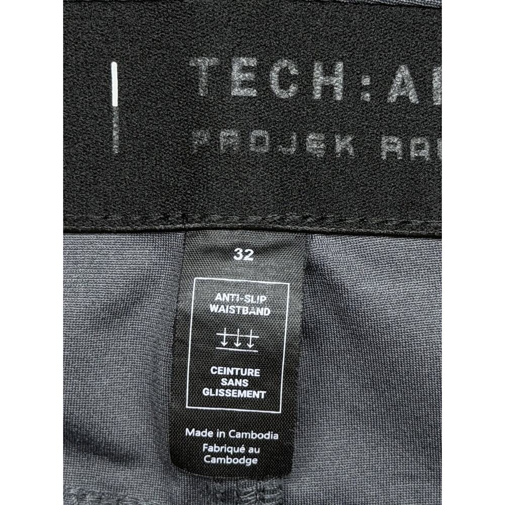 Projek Raw Tech Apparel Mens Size 32 Charcoal Gray Performance Chino Pants - Picture 3 of 8